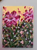 Sunshine Blooms, original acrylic painting by Maggie Oates