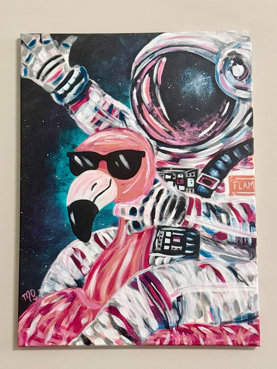 Bubble Dreams — original acrylic painting by Maggie Oates