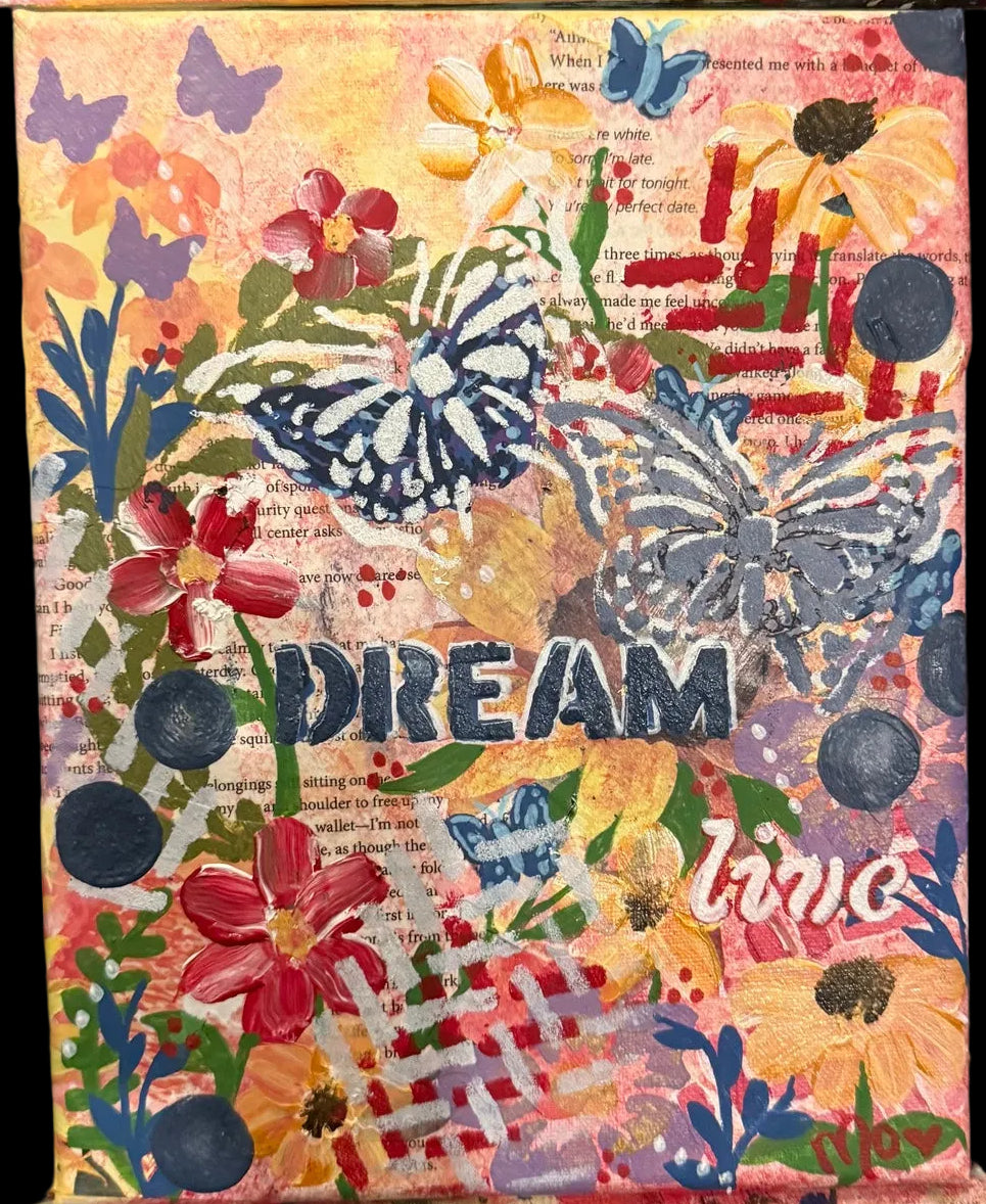 Dare to Dream, original painting 9 × 11 inches